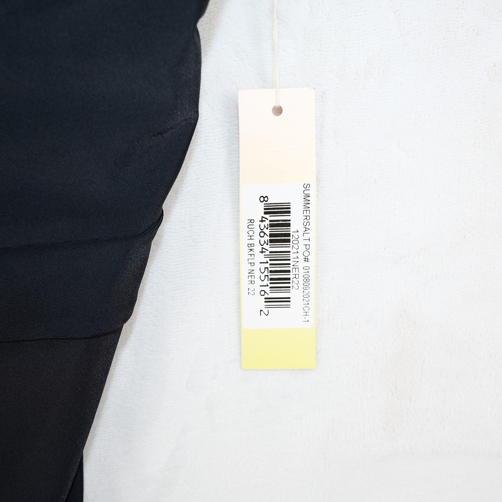 NWT Summersalt The Ruched Backflip One Piece Swimsuit Black Size 22 - Picture 3 of 8